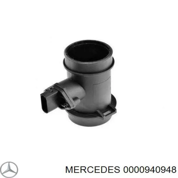 Czujnik przepływu powietrza, przepływomierz powietrza M.A.F. Mercedes 0000940948 cena, od 48,82 USD