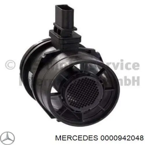 Czujnik przepływu powietrza, przepływomierz powietrza M.A.F. Mercedes 0000942048 cena, od 72,89 USD
