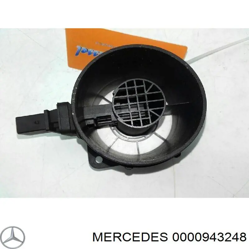 Czujnik przepływu powietrza, przepływomierz powietrza M.A.F. Mercedes 0000943248 cena, od 56,26 USD