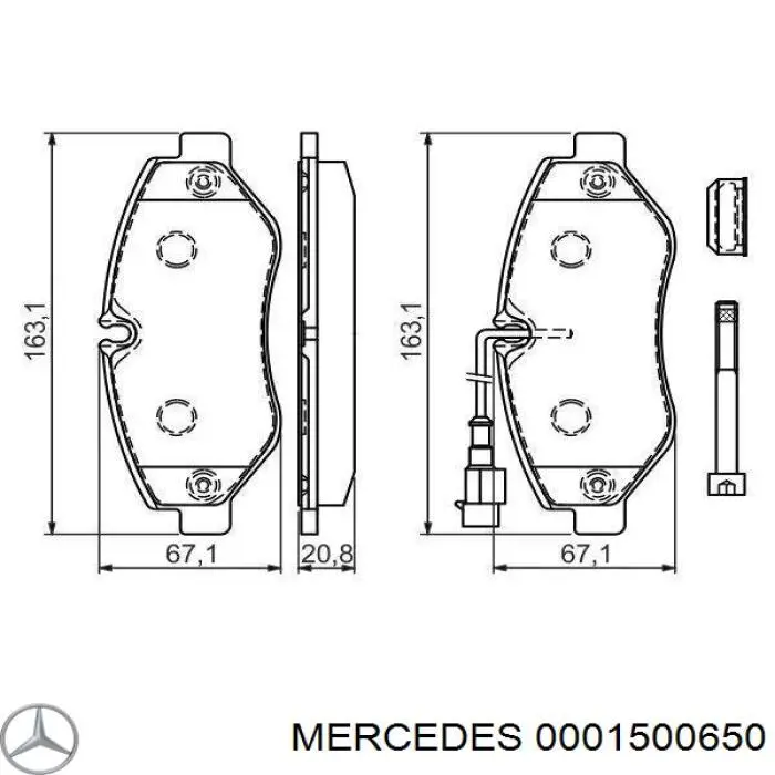 Alternator Mercedes 0001500650 cena, od 233,75 USD