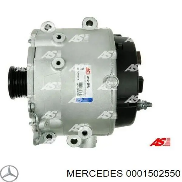 0001502550 Mercedes Alternator