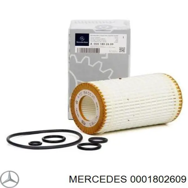 0001802609 Mercedes filtr oleju