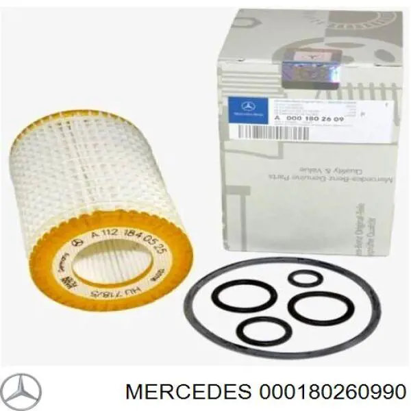 000180260990 Mercedes Filtr oleju