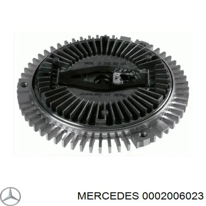 Do koszyka 0002006023 Mercedes Sprzęgło wiskotyczne wentylatora chłodzenia