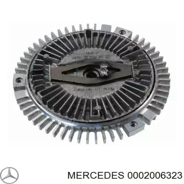 0002006323 Mercedes Sprzęgło wiskotyczne wentylatora chłodzenia