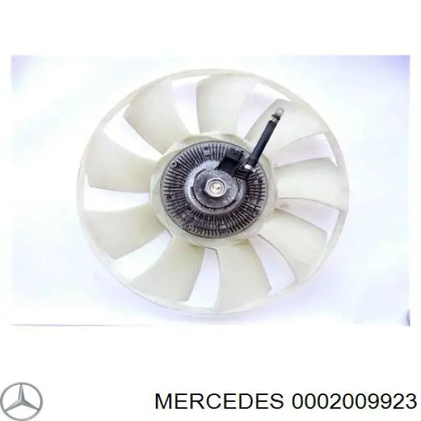 0002009923 Mercedes Sprzęgło wiskotyczne wentylatora chłodzenia