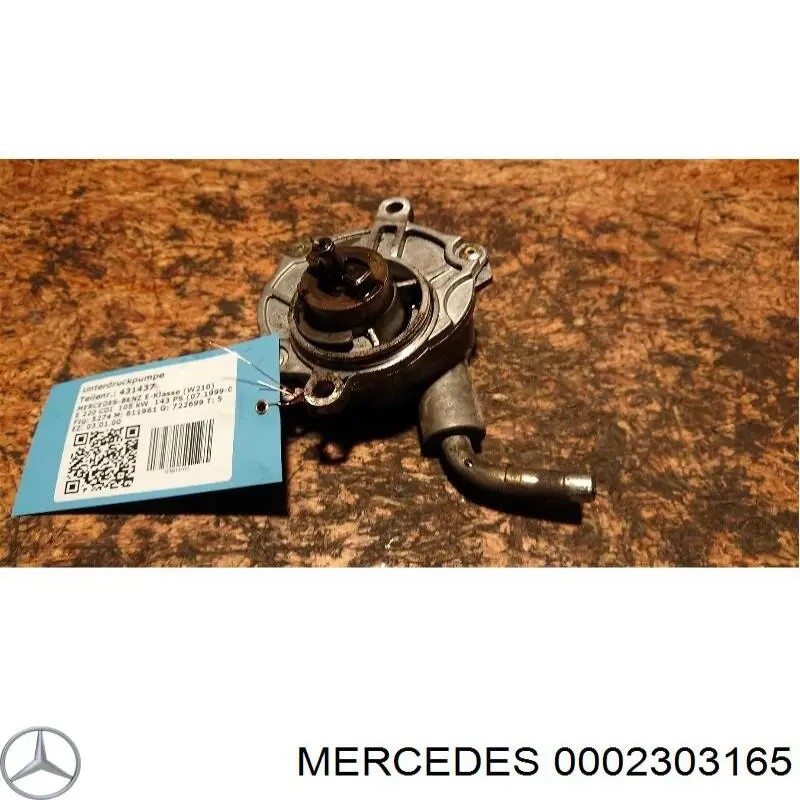 Pompa podciśnienia Mercedes 0002303165 cena, od 111,39 USD