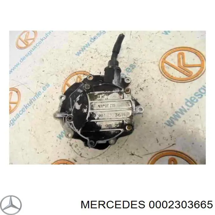 0002303665 Mercedes Pompa podciśnienia
