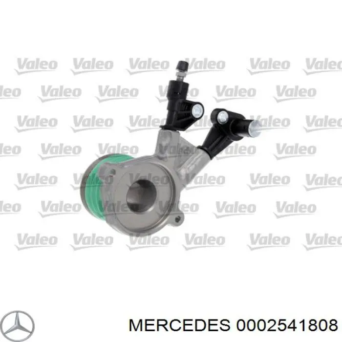 Do koszyka 0002541808 Mercedes Cylinder roboczy sprzęgła (wysprzęglik) w komplecie z łożyskiem wyciskowym
