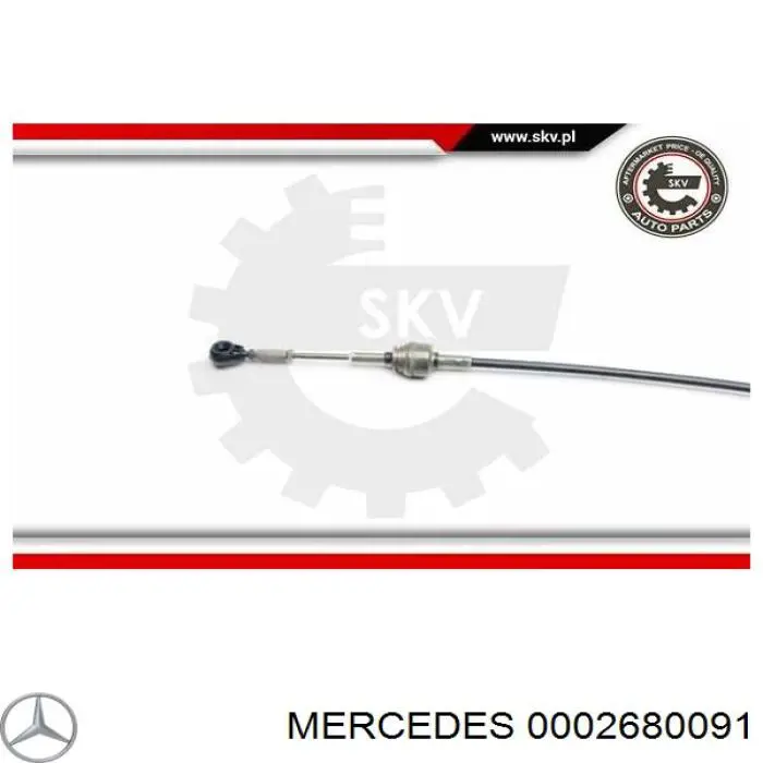 0002680091 Mercedes Linka zmiany biegów