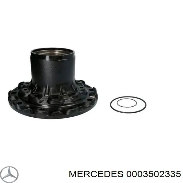 0003502335 Mercedes Piasta tylna