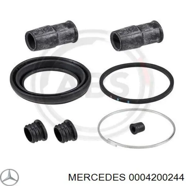 0004200244 Mercedes Zestaw naprawczy zacisku hamulcowego przedniego