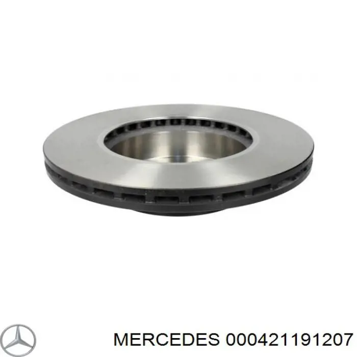 000421191207 Mercedes Tarcza hamulcowa przednia