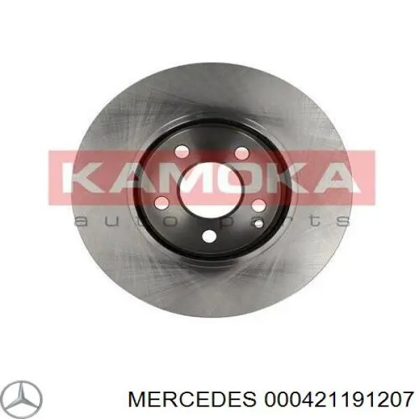 Tarcza hamulcowa przednia Mercedes 000421191207 cena, od 58,14 USD