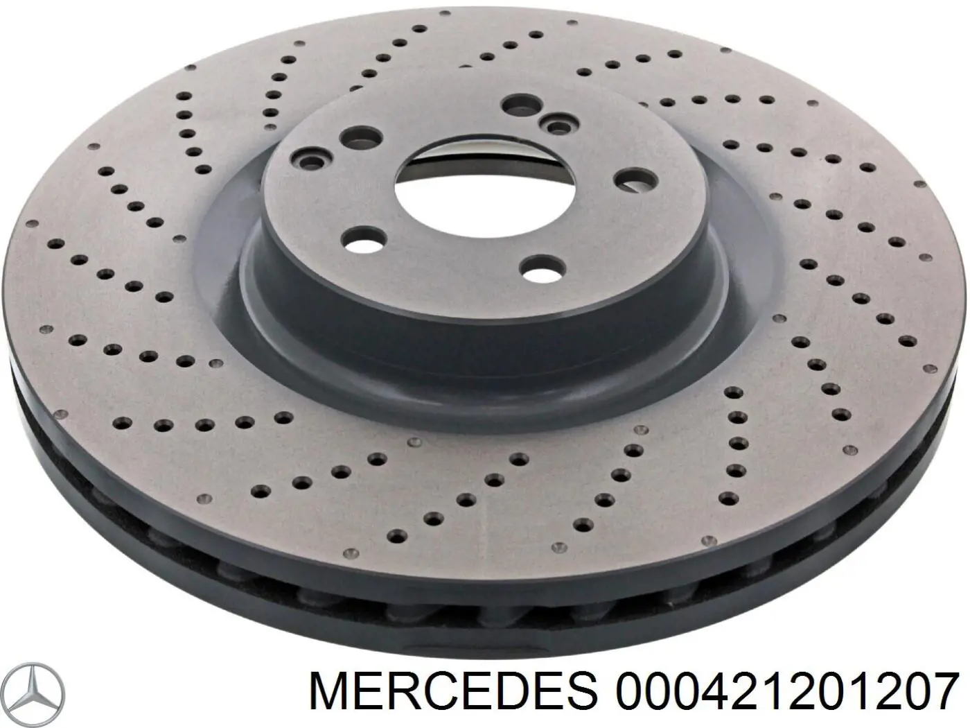 000421201207 Mercedes Tarcza hamulcowa przednia