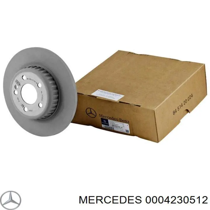 Tarcza hamulcowa tylna Mercedes 0004230512 cena, od 71,41 USD
