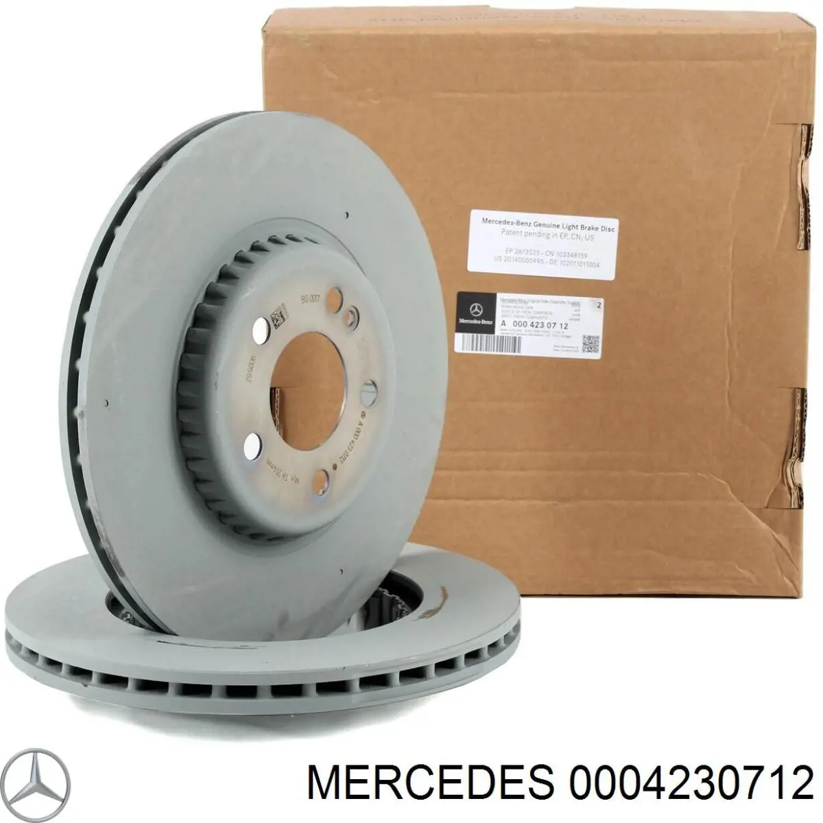 Tarcza hamulcowa tylna Mercedes 0004230712 cena, od 103,73 USD
