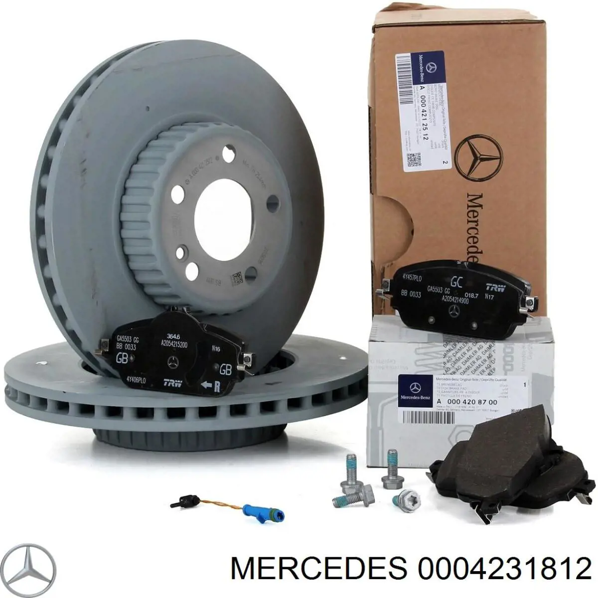 Tarcza hamulcowa tylna do Mercedes E (W213)