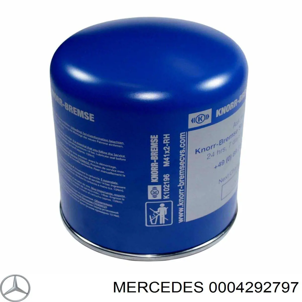 Filtr osuszacza powietrza (separatora oleju/wilgoci) (TRUCK) Mercedes 0004292797