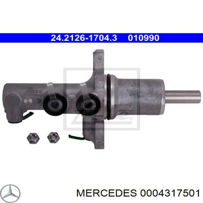 Główny cylinder hamulców Mercedes 0004317501 cena, od 105,10 USD