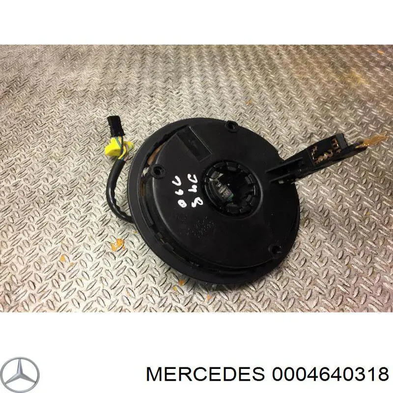 Pierścień kontaktowy AIRBAG, taśma kierownicy Mercedes 0004640318 cena, od 44,27 USD