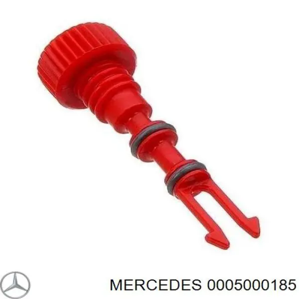 Do koszyka 0005000185 Mercedes Pokrywa (korek) chłodnicy
