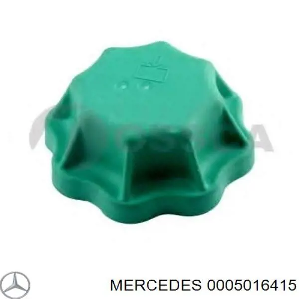 Pokrywa (korek) zbiornika wyrównawczego 0005016415 Mercedes