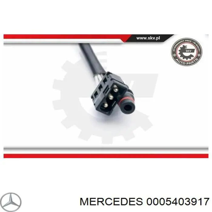 Do koszyka 0005403917 Mercedes Sonda lambda, czujnik tlenu