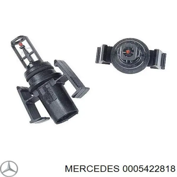 Czujnik temperatury powietrza wlotowego Mercedes 0005422818 cena, od 12,58 USD
