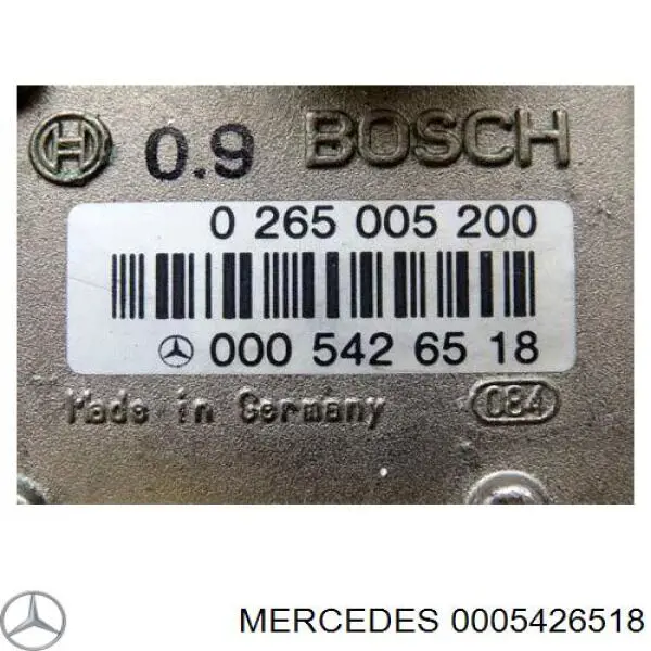 Czujnik przyśpieszenia poprzecznego (ESP) do Mercedes S (C140)