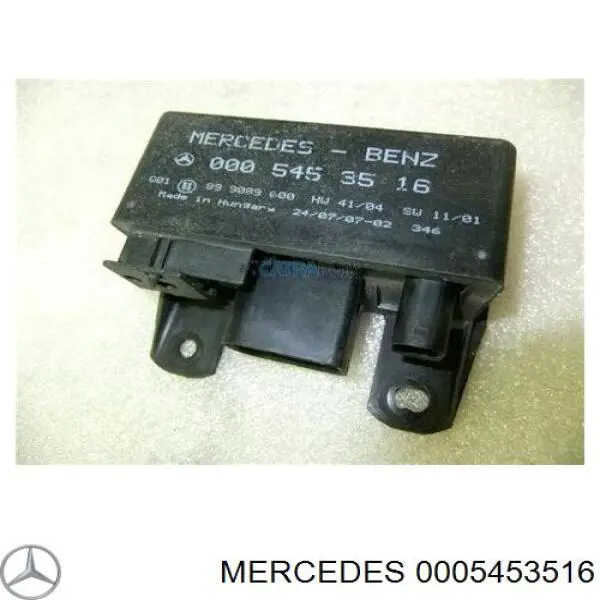 Przekaźnik świec żarowych 0005453516 Mercedes