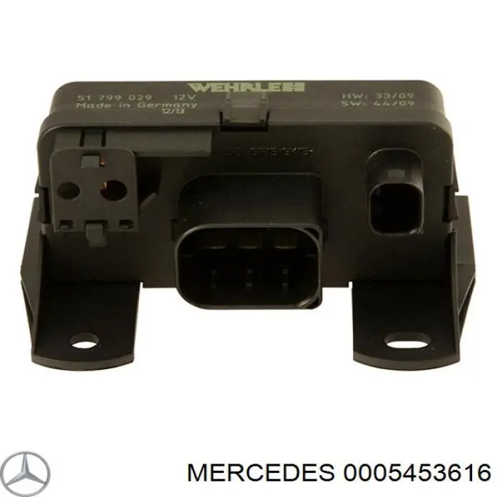 Przekaźnik świec żarowych Mercedes 0005453616 cena, od 68,37 USD