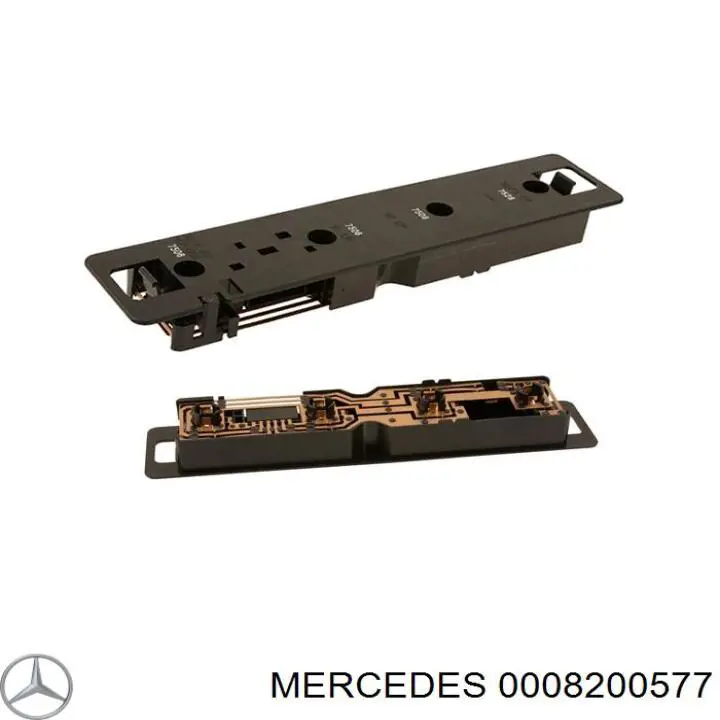Do koszyka 0008200577 Mercedes Płyta lampy zespolonej tylnej kontaktowa