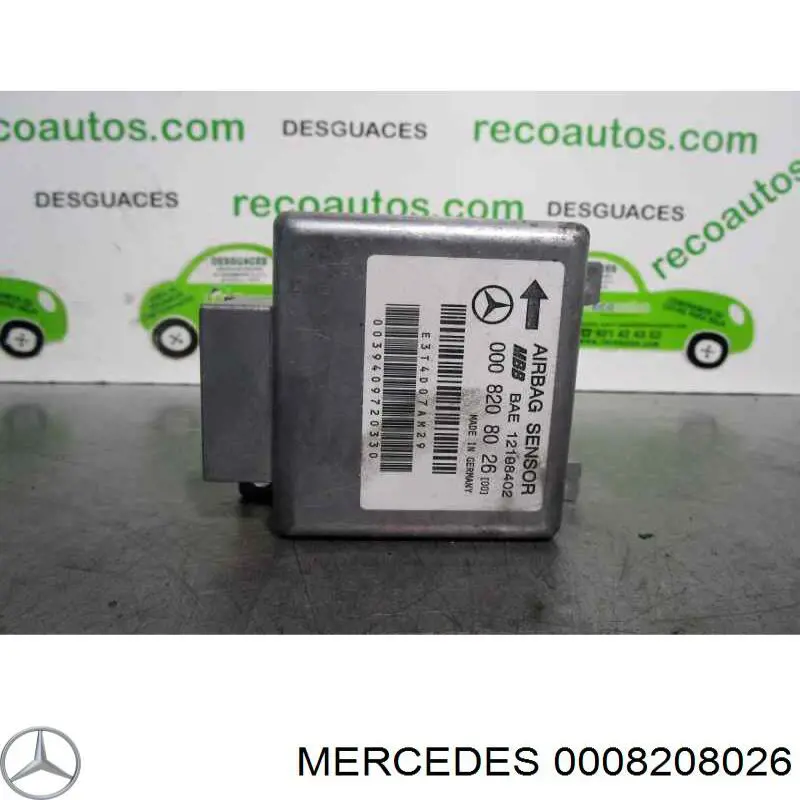 Czujnik AIRBAG przedni do Mercedes S (C140)