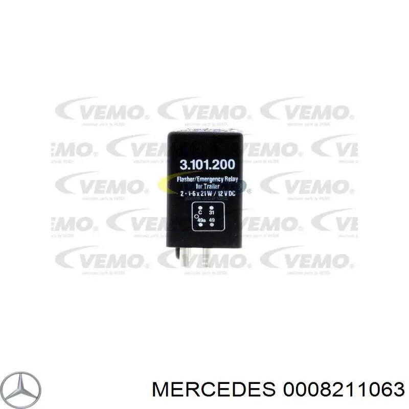 0008211063 Mercedes Przekaźnik kierunkowskazów