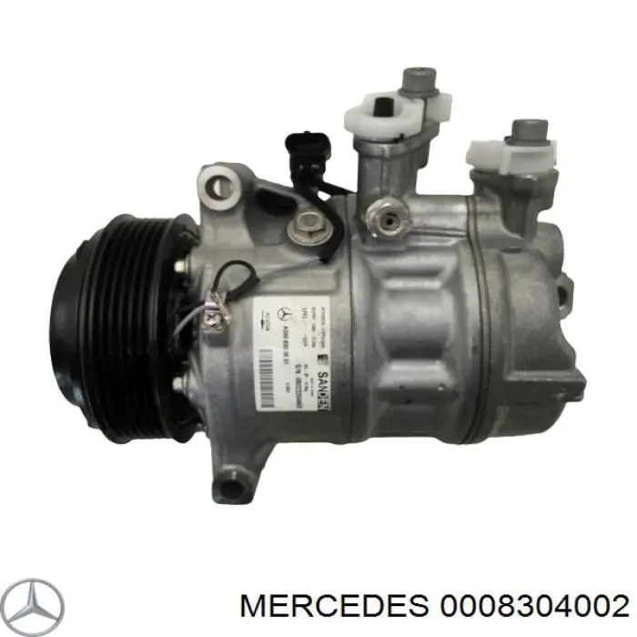 Sprężarka klimatyzacji Mercedes 0008304002 cena, od 168,55 USD