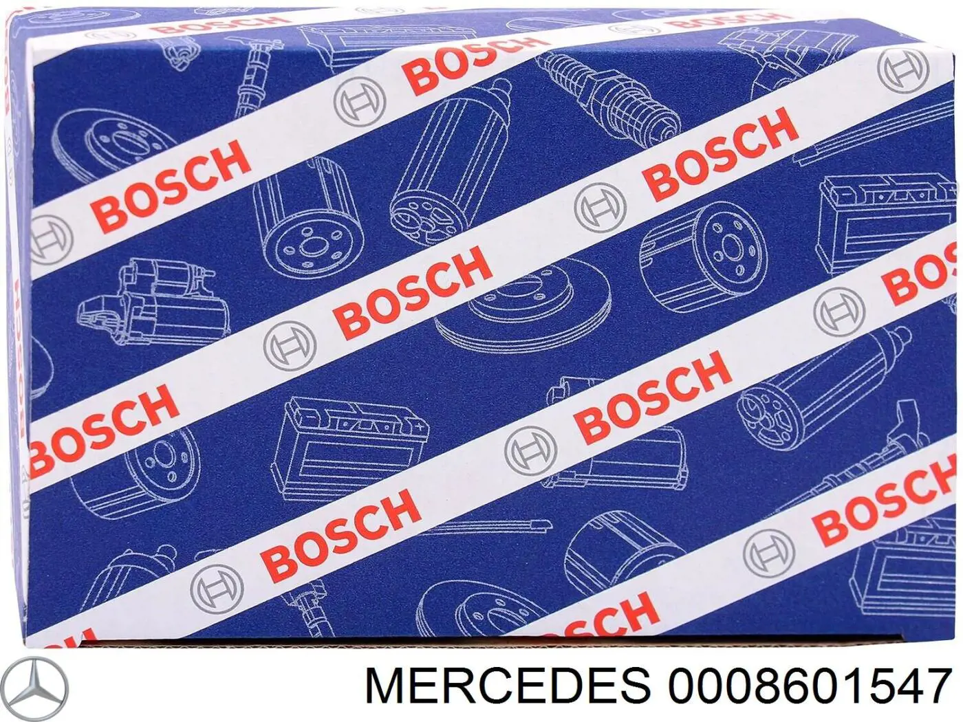 0008601547 Mercedes Dysza spryskiwacza szyby przedniej