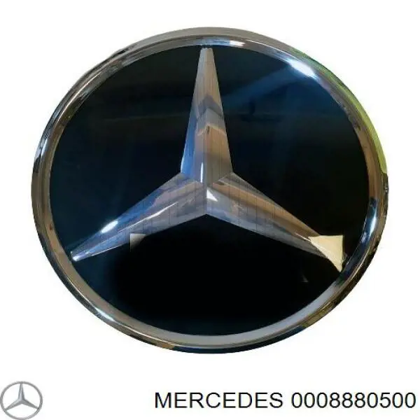 Emblemat na atrapę chłodnicy Mercedes 0008880500