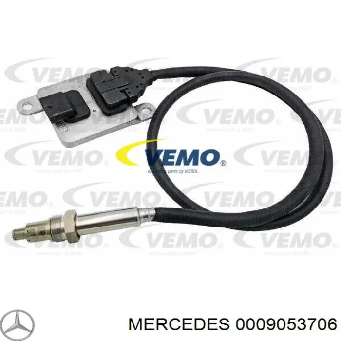 Czujnik tlenków azotu NOX przedni Mercedes 0009053706 cena, od 155,37 USD
