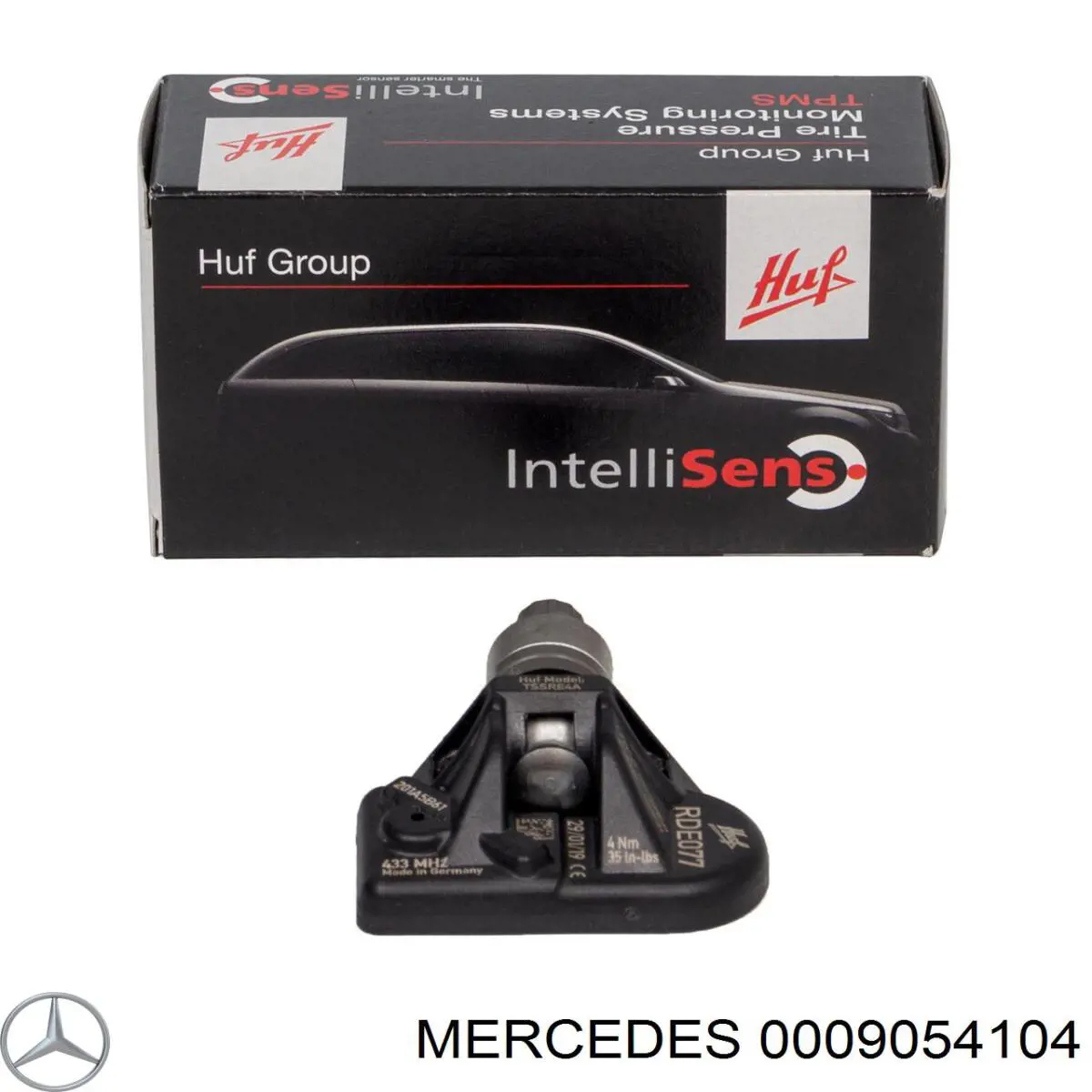 Czujnik ciśnienia w oponach 0009054104 Mercedes