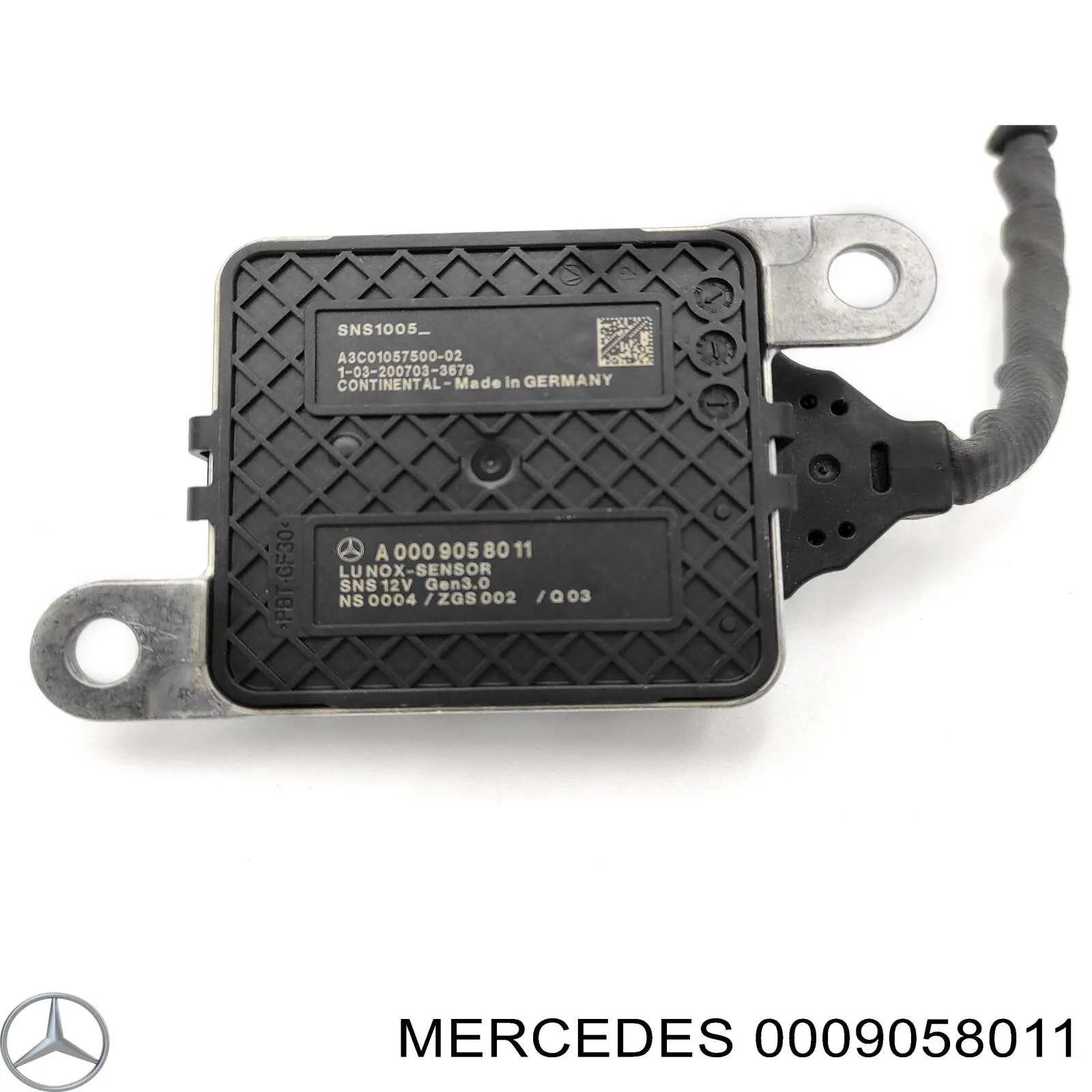 Czujnik tlenków azotu NOX przedni Mercedes 0009058011 cena, od 225,46 USD
