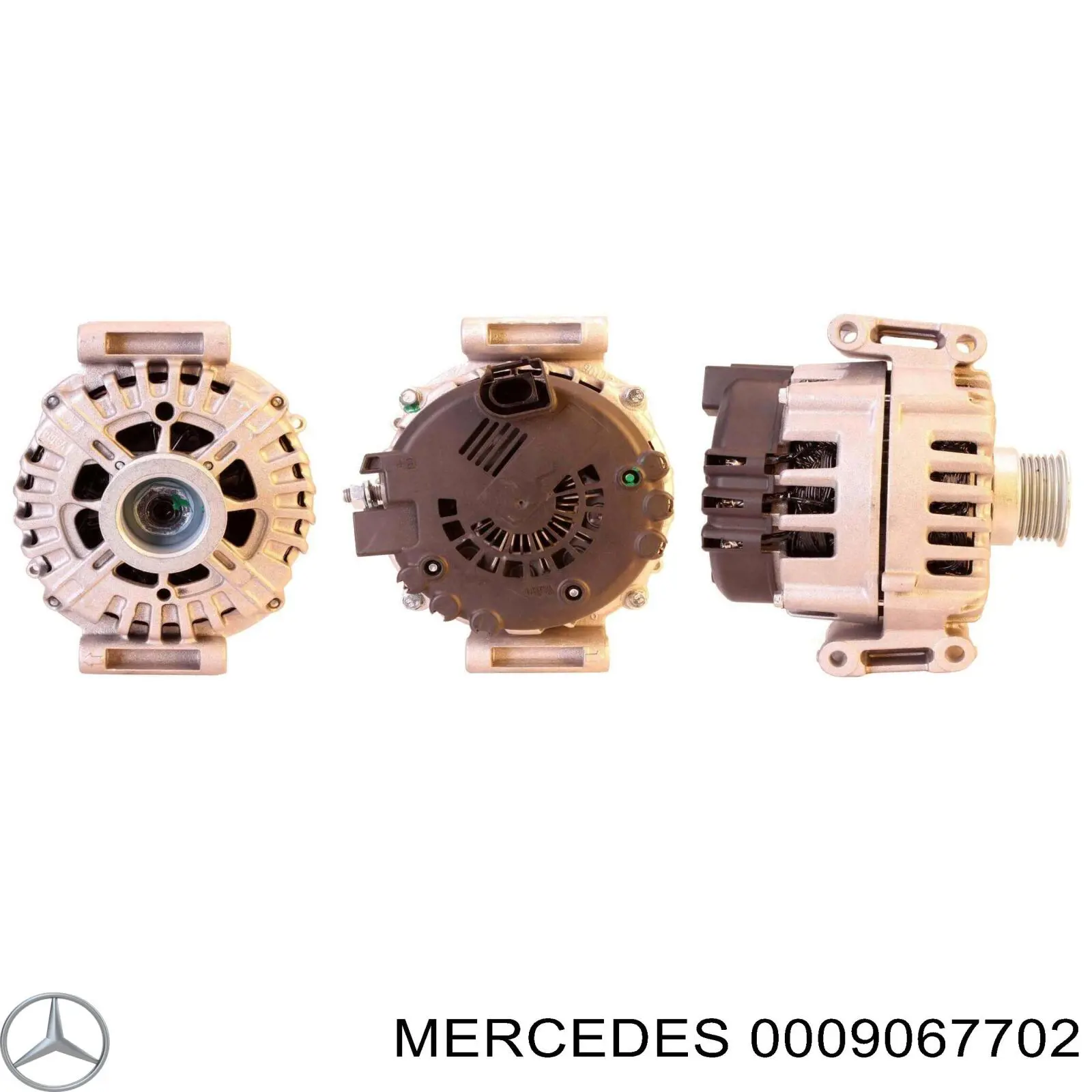 Alternator Mercedes 0009067702