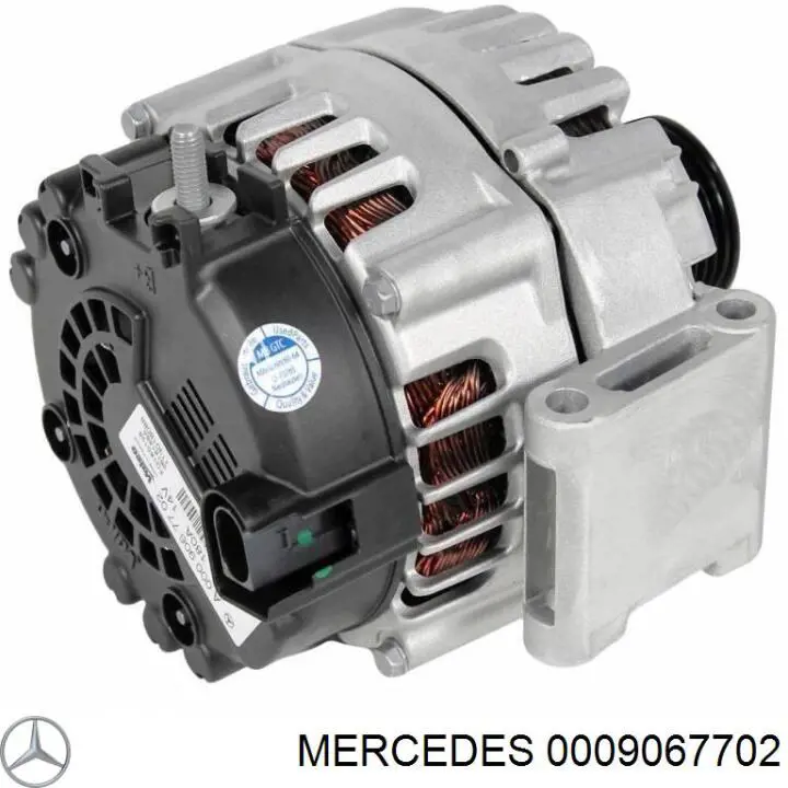 Do koszyka 0009067702 Mercedes Alternator