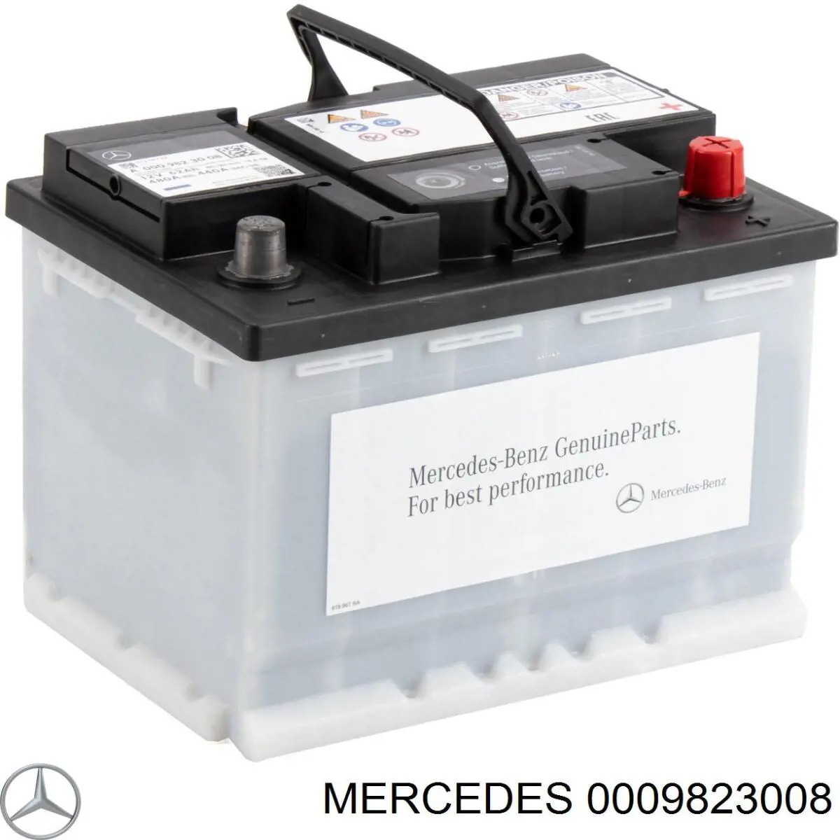 0009823008 Mercedes bateria (akumulator)