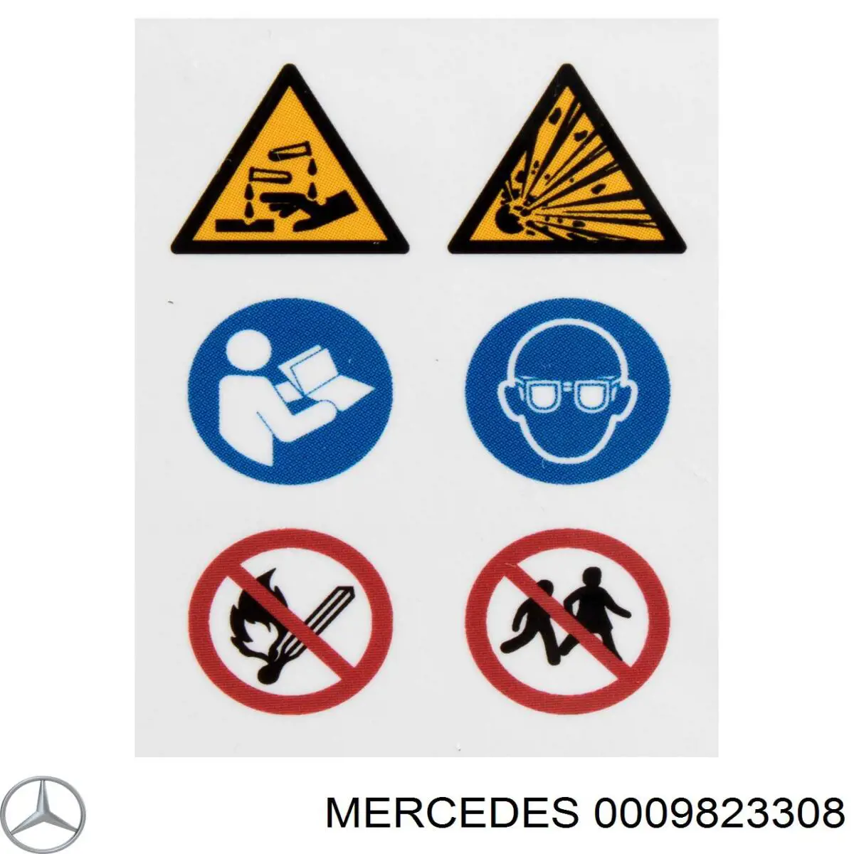 Do koszyka 0009823308 Mercedes Bateria (akumulator)