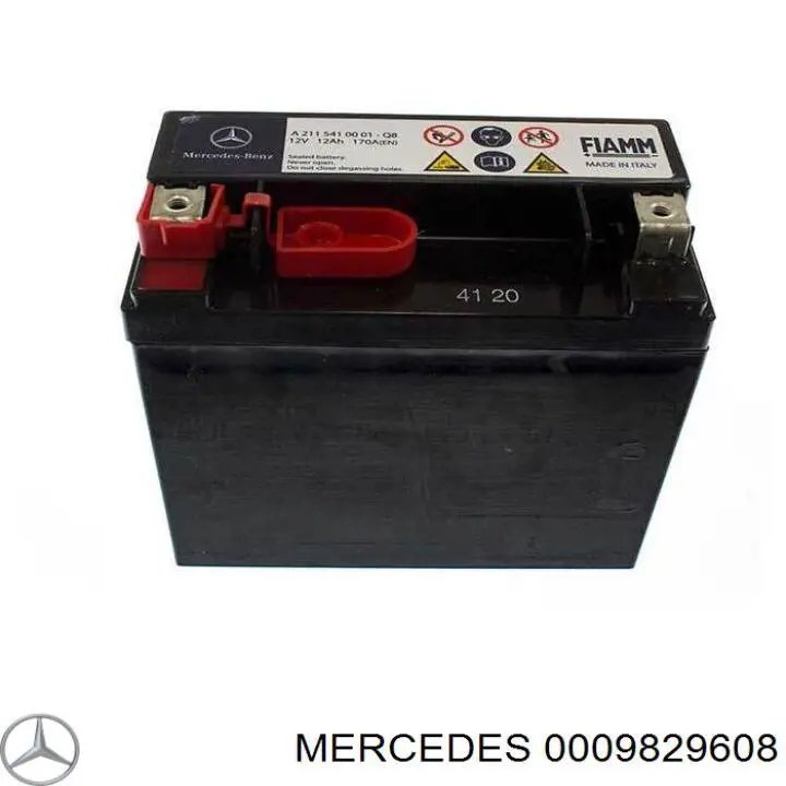0009829608 Mercedes Bateria (akumulator)
