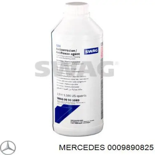 Do koszyka 0009890825 Mercedes Ciecz chłodząca