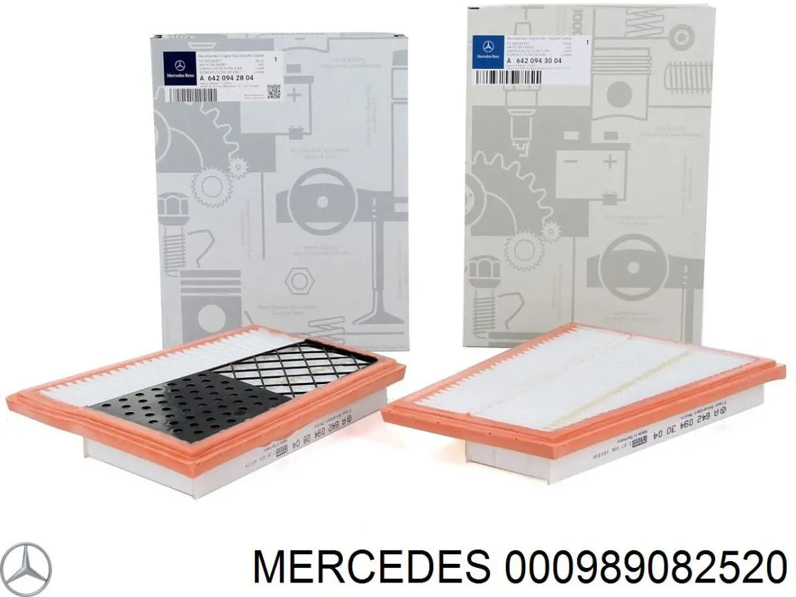 Ciecz chłodząca 000989082520 Mercedes