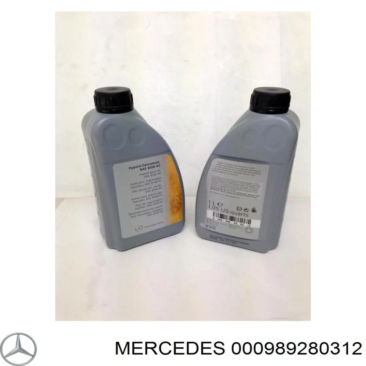 Olej przekładniowy Mercedes 000989280312 cena, od 15,38 USD