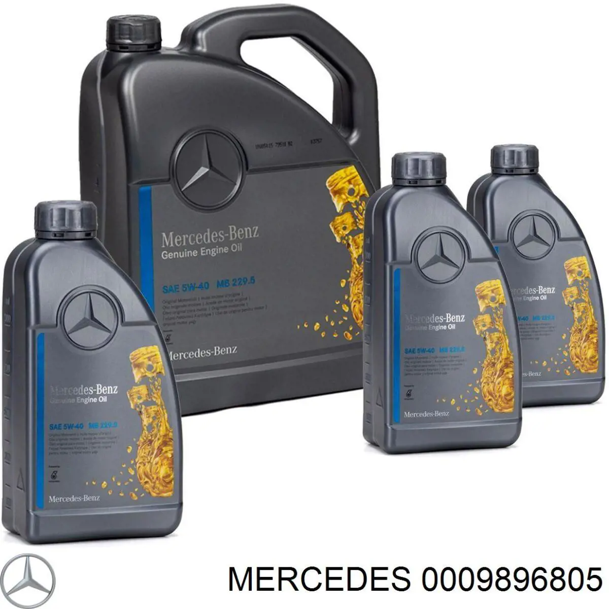 Olej przekładniowy 0009896805 Mercedes